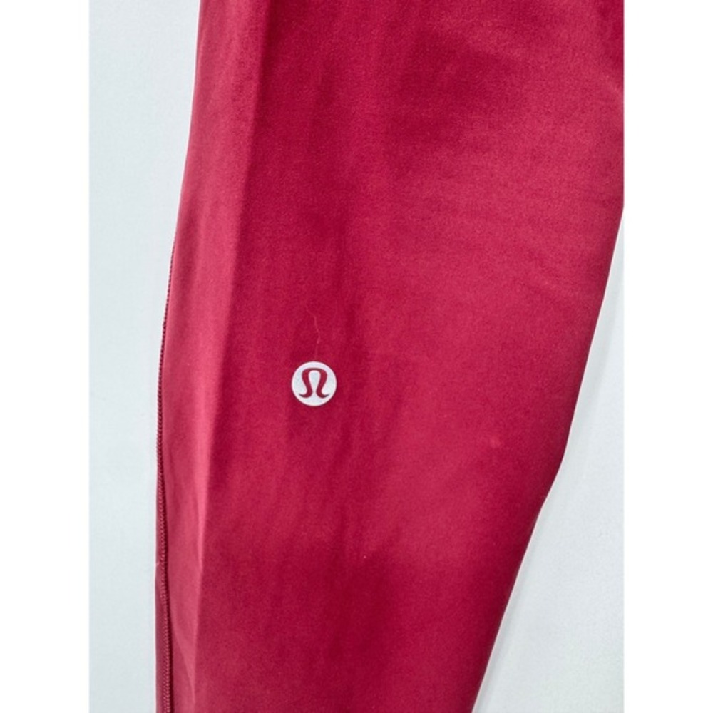 Lululemon Fast and Free High Rise Tight 25" *Cool Cherry Tint - Picture 6 of 6